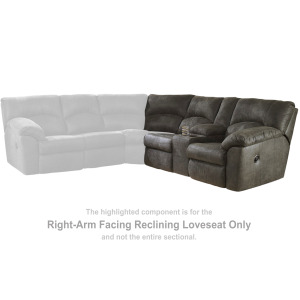 Tambo Right-Arm Facing Reclining Loveseat