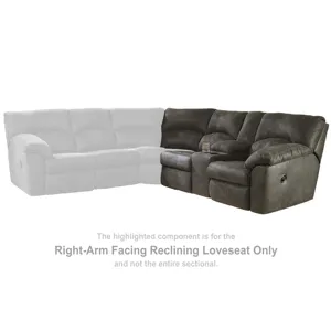 Tambo Right-Arm Facing Reclining Loveseat