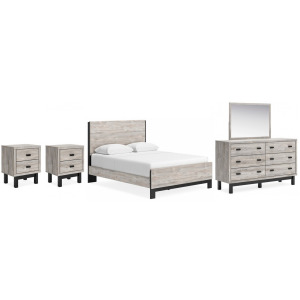 Vessalli 5 PC Queen Panel Bedroom Set