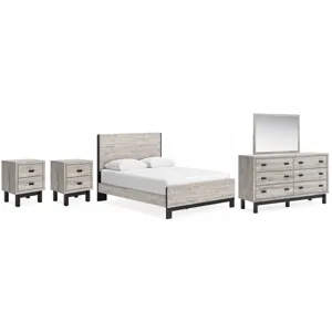 Vessalli 5 PC Queen Panel Bedroom Set