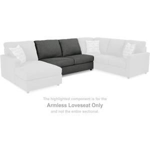 Edenfield Armless Loveseat