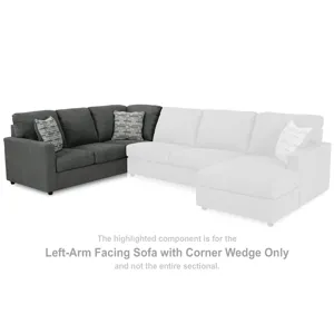 Edenfield Left-Arm Facing Sofa with Corner Wedge