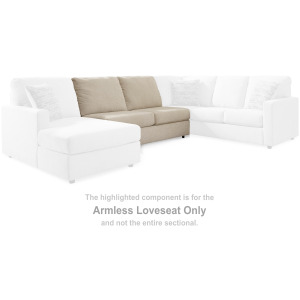 Edenfield Armless Loveseat