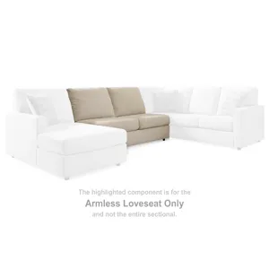 Edenfield Armless Loveseat