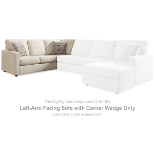 Edenfield Left-Arm Facing Sofa with Corner Wedge