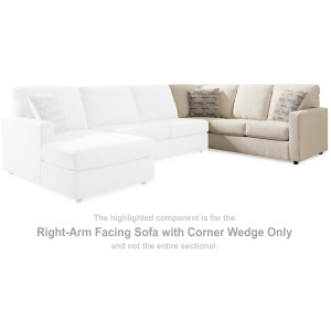 Edenfield Right-Arm Facing Sofa with Corner Wedge