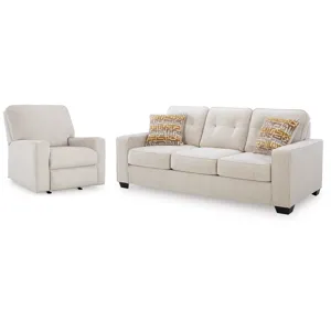 Larimer Sofa and Recliner