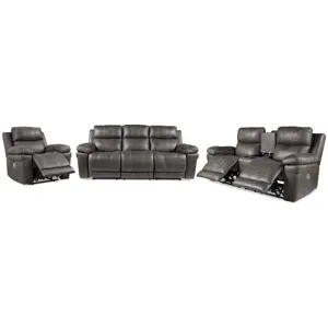 Erlangen Power Reclining Sofa, Loveseat and Recliner