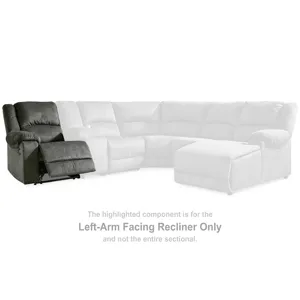 Benlocke Left-Arm Facing Recliner