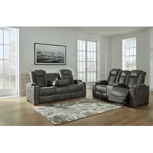 Soundcheck Power Reclining Sofa and Loveseat