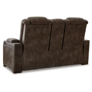 Soundcheck Power Reclining Loveseat with Console