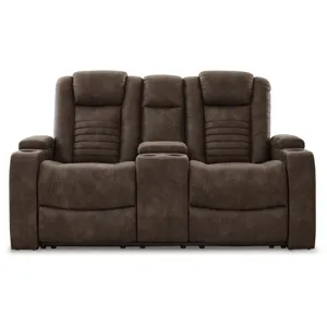 Soundcheck Power Reclining Loveseat with Console