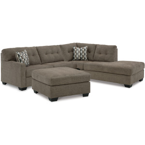 Mahoney 2-Piece Sleeper Sectional and Ottoman