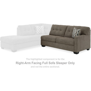 Mahoney Right-Arm Facing Full Sofa Sleeper