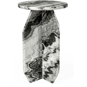 WRENLANE MARBLE ACCENT TABLE