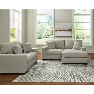 Greenbriar Sofa Chaise and Loveseat