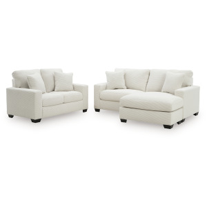 Greenbriar Sofa Chaise and Loveseat