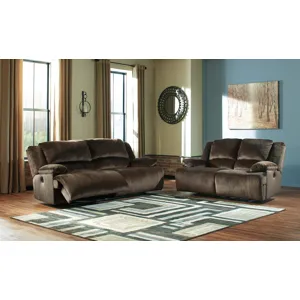Clonmel Power Reclining Sofa and Loveseat