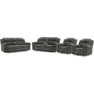 Frohn Reclining Sofa and Loveseat and 2 Recliners
