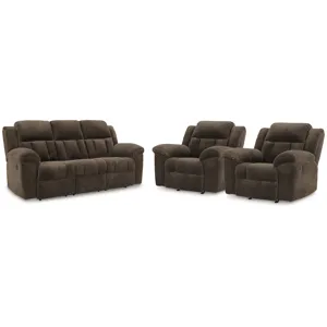 Frohn Reclining Sofa and 2 Recliners