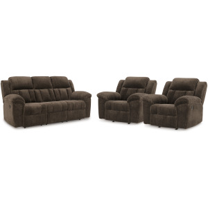 Frohn Reclining Sofa and 2 Recliners