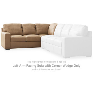 Bandon Left-Arm Facing Sofa with Corner Wedge