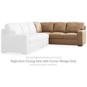 Bandon Right-Arm Facing Sofa with Corner Wedge