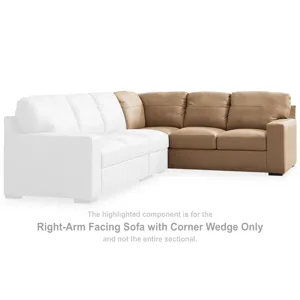 Bandon Right-Arm Facing Sofa with Corner Wedge