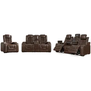 Game Zone Power Reclining Sofa, Loveseat and Recliner