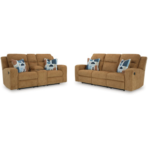 Kanlow Reclining Sofa and Loveseat