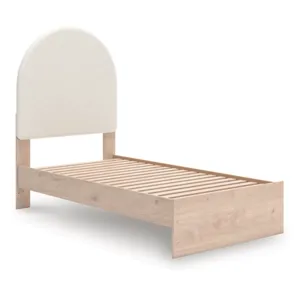 Arloster Twin Upholstered Panel Bed