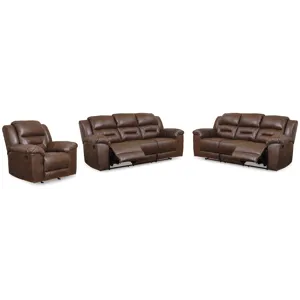 Stoneland 2 Reclining Sofas and Recliner