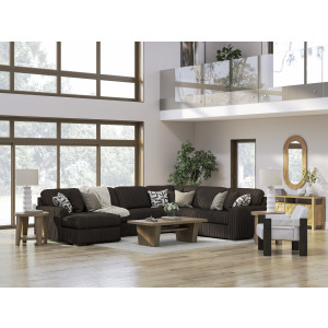 Midnight-Madness 4-Piece Sectional with Chaise