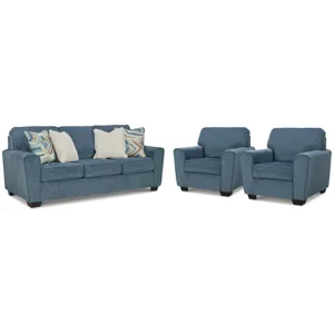 Cashton Sofa and 2 Chairs