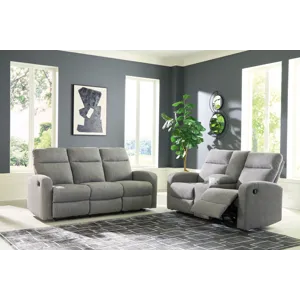 Gauntlet Reclining Sofa and Loveseat