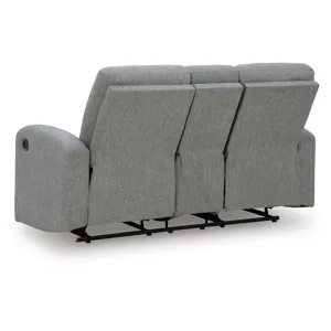 Gauntlet Reclining Loveseat with Console