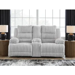 Technique Power Reclining Loveseat with Console