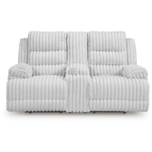 Rhines Falls Power Reclining Loveseat with Console