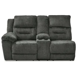 Nettington Left-Arm Facing Power Reclining Loveseat with Console