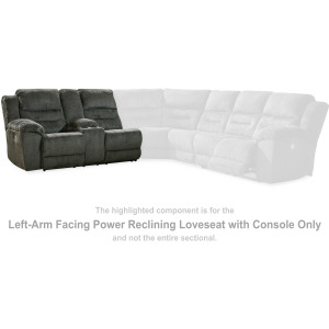 Nettington Left-Arm Facing Power Reclining Loveseat with Console