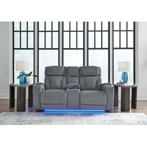 Forest Lake Power Reclining Sofa and Loveseat