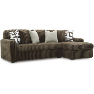 Midnight-Madness 2-Piece Sectional Sofa with Chaise