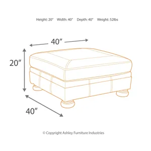Banner Oversized Ottoman