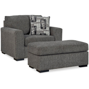 Gardiner Oversized Chair and Ottoman