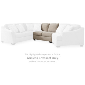 Brogan Bay Armless Loveseat