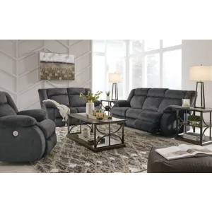 Burkner Power Reclining Sofa, Loveseat and Recliner