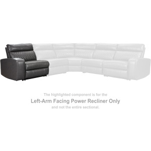 Samperstone Left-Arm Facing Power Recliner