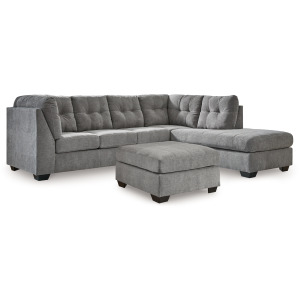 Marleton 2-Piece Sectional and Ottoman