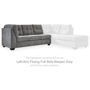 Marleton Left-Arm Facing Full Sofa Sleeper