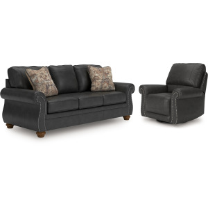 Shadsburne Sofa and Recliner